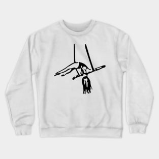 Aerialist Performer Circus Straps Crewneck Sweatshirt